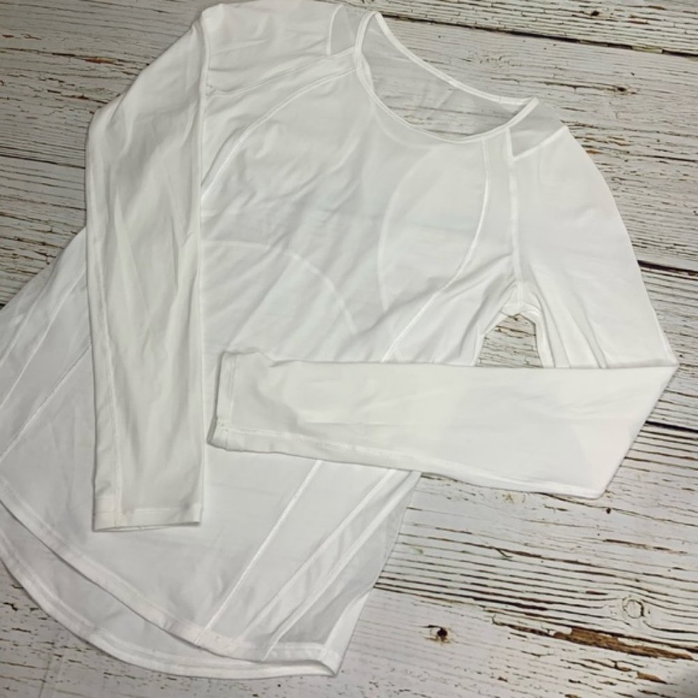 Lululemon Fresh In Mesh Long Sleeve